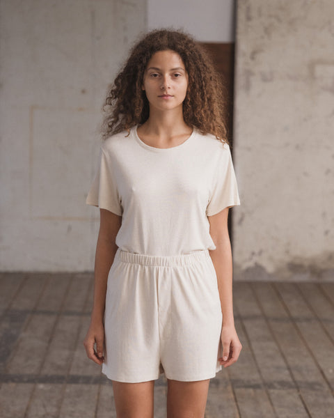 Baserange Wild Silk Domond Shorts – Undyed | OPEN HOUSE