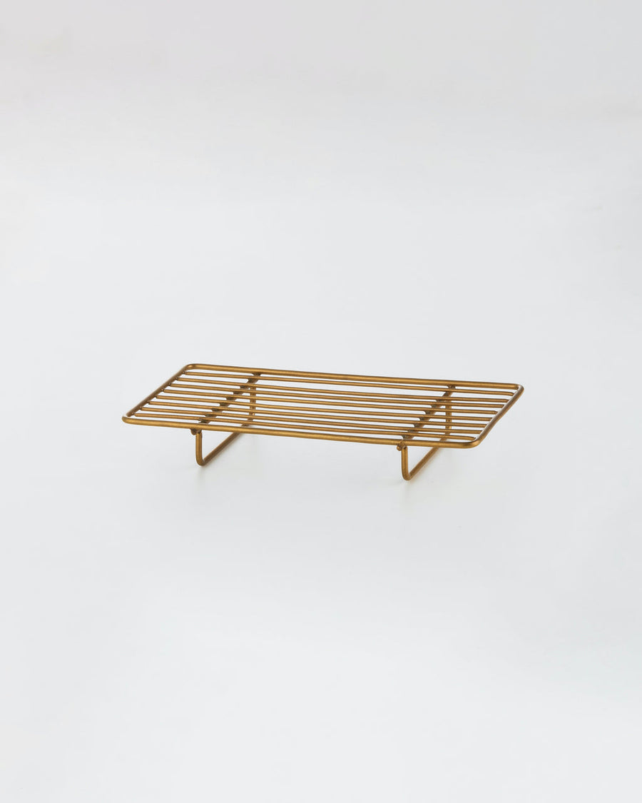 BRASS WIRE RACK - RECTANGLE