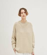 PRE- LOVED - LAUREN MANOOGIAN - HANDKNIT COTTON PULLOVER - SIZE 1