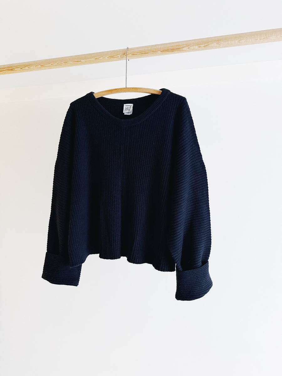 PRE- LOVED - BASERANGE - KAI SWEATER - S/M