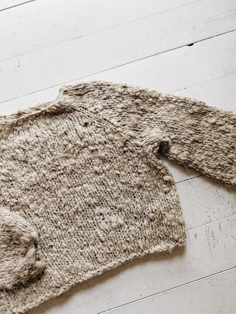 WILD SPUN SWEATER - TAUPE