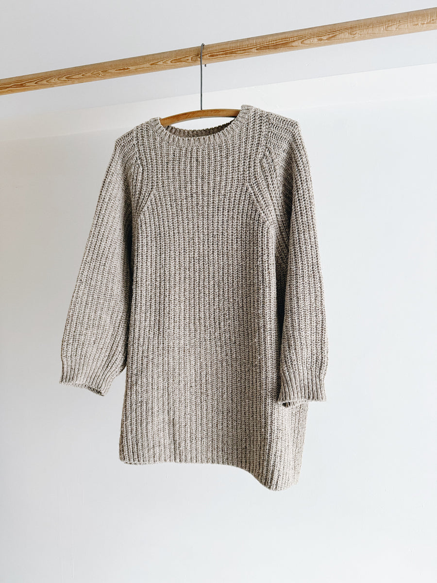 PRE- LOVED - CORDERA - SOFT WOOL SILK PULLOVER - O/S