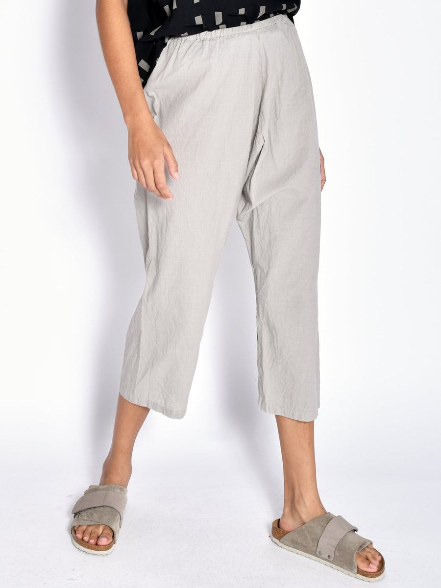 COARSE COTTON PANT - OATMEAL