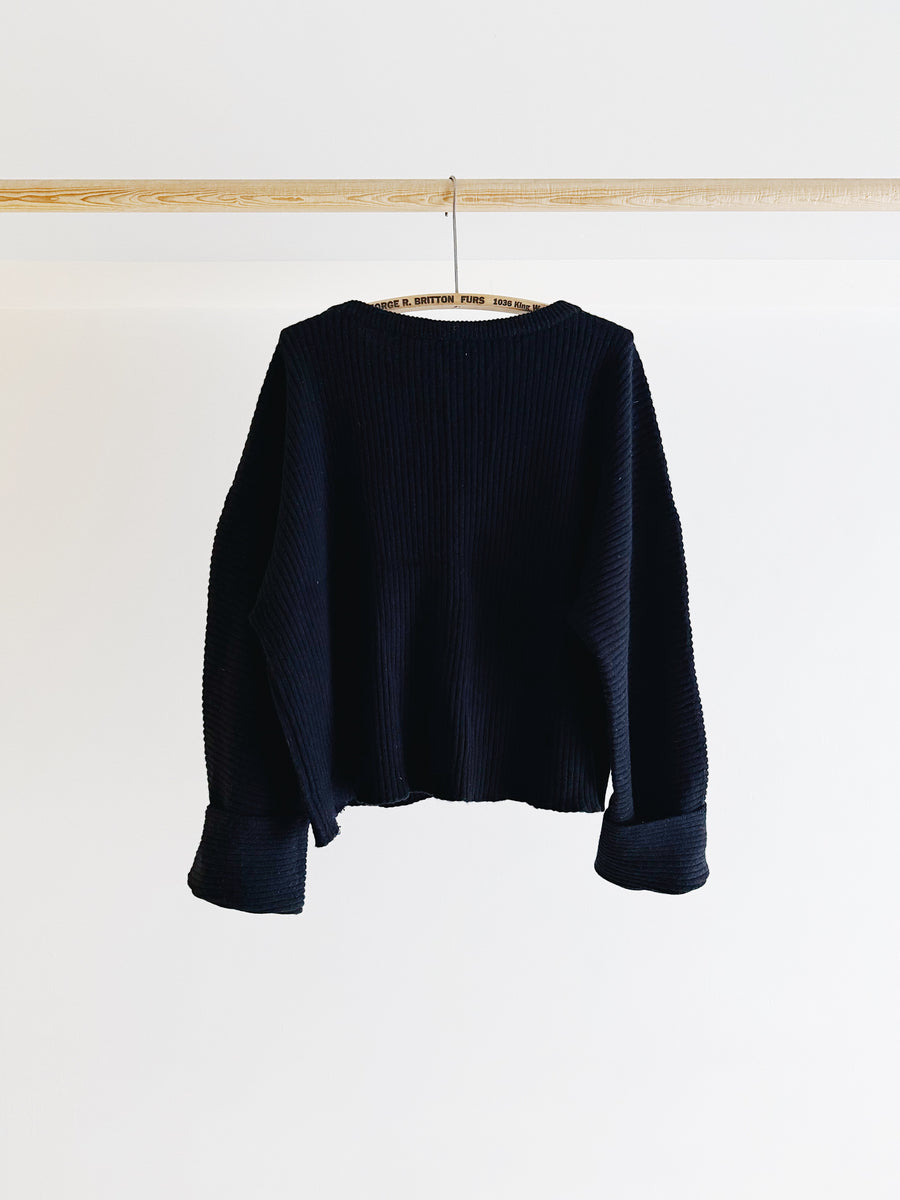 PRE- LOVED - BASERANGE - KAI SWEATER - S/M