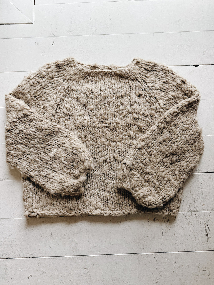 WILD SPUN SWEATER - TAUPE
