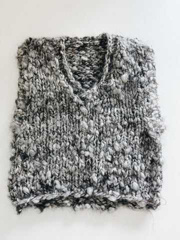 WILD SPUN VEST - GREY MIX