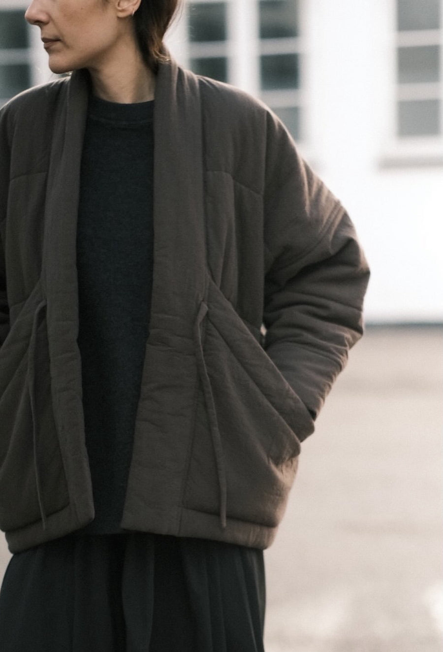 SIGNATURE SUMO JACKET - CHALK BROWN