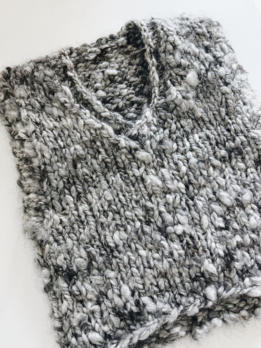 WILD SPUN VEST - GREY MIX