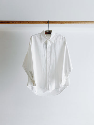 PRE- LOVED - 7115 BY SZEKI - COCOON SHIRT - SIZE SMALL