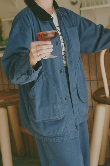 PAINTERS COAT - FRENCH BLUE