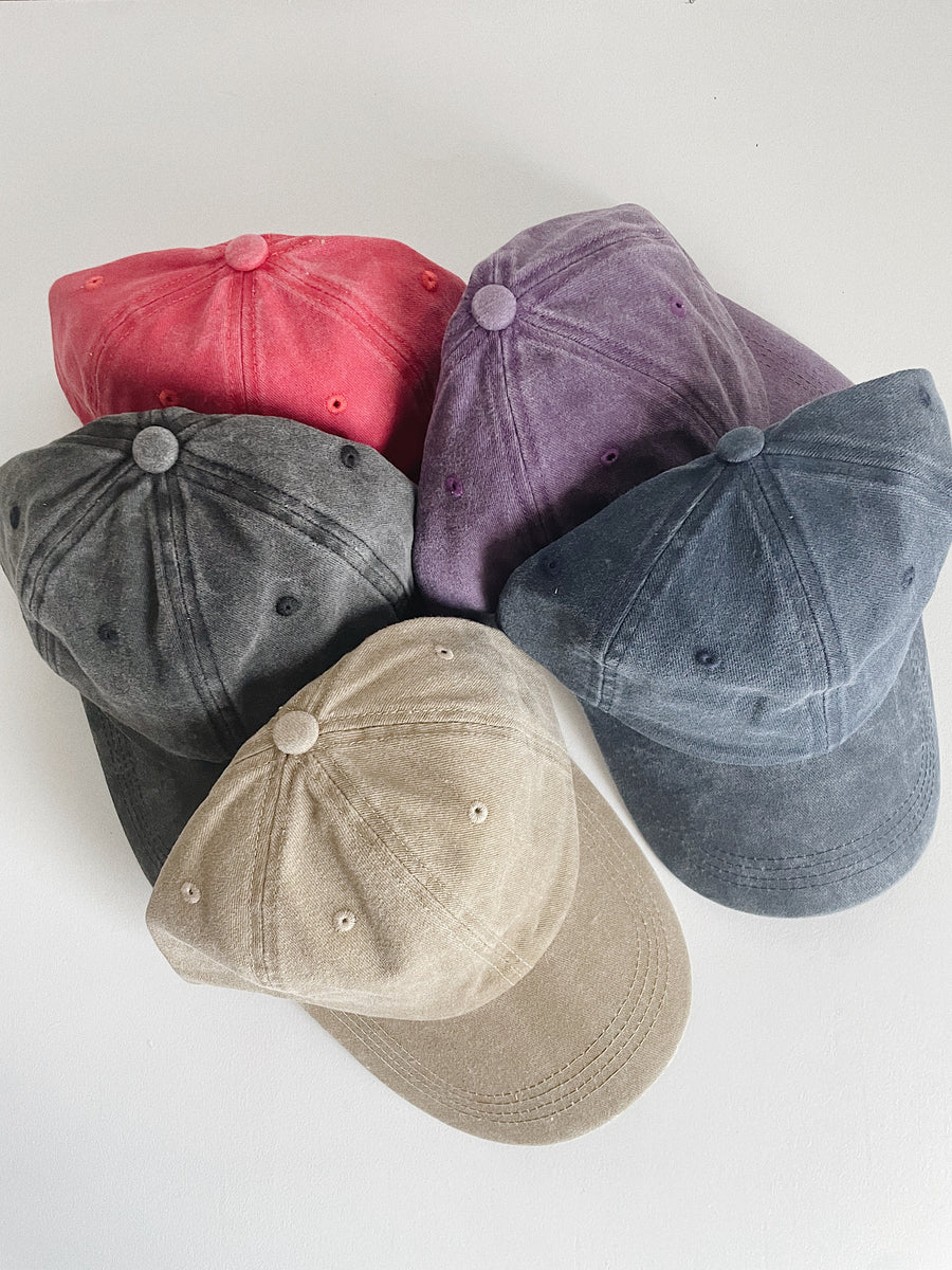 BASEBALL CAP  - PLUM