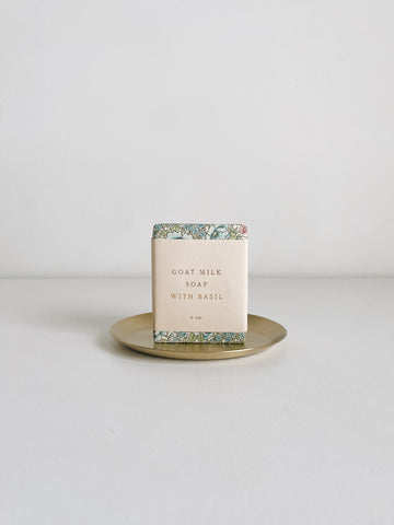 GOAT MILK SOAP & BASIL