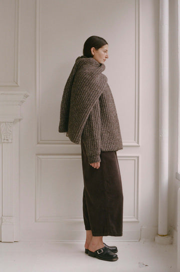 CORDUROY BALLOON PANT - COMPOST