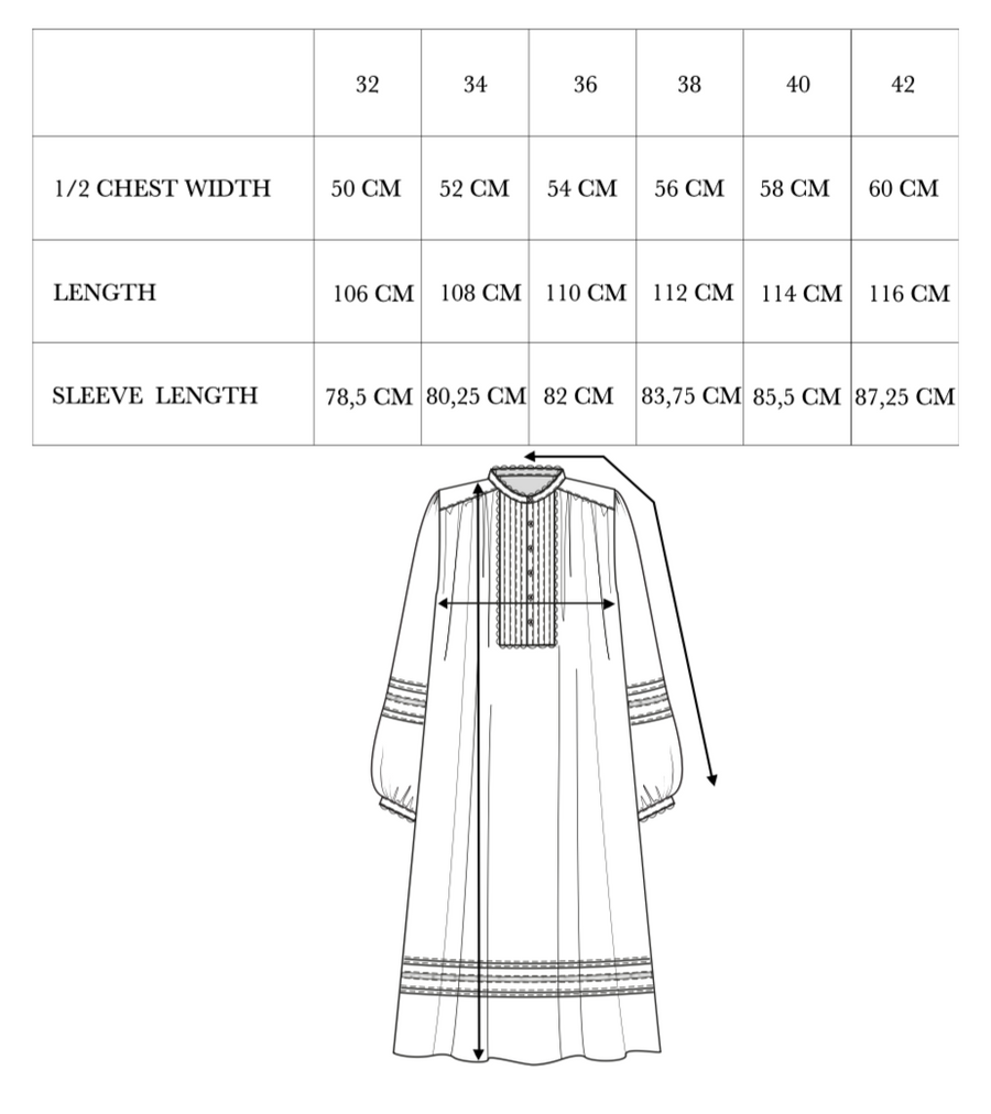 LEAF SHIRTDRESS - BLACK