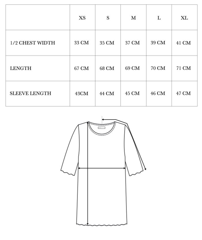 EDIE TEE - DARK BROWN