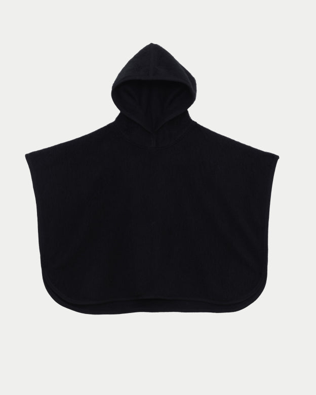 FORTU HOODED VEST - BLACK