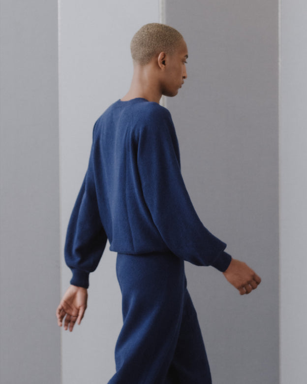 SOAR PULLOVER - FORTUNALE BLUE