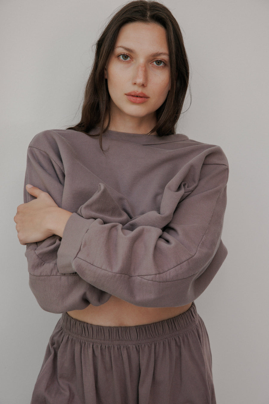 EASY SUMMER SWEATSHIRT - MUSHROOM