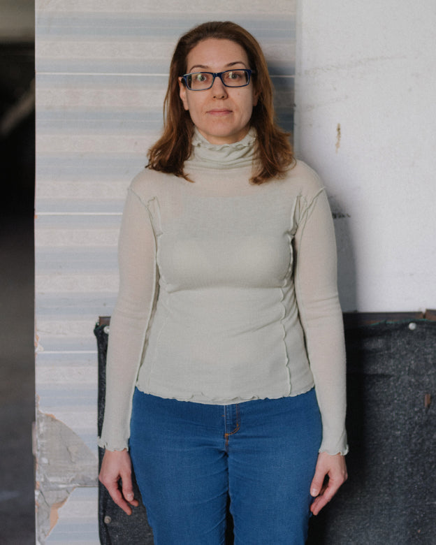 OMATO TURTLENECK - BRUN GREEN