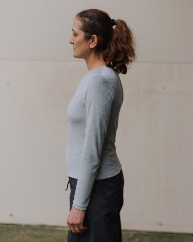 OMO LONGSLEEVE TEE - TOOM GREY