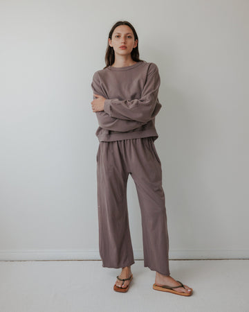 EASY PANT - MUSHROOM