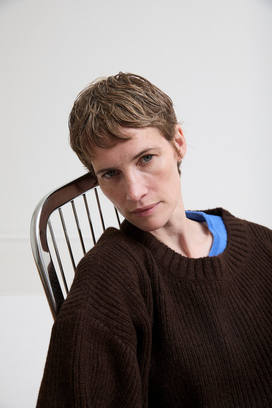 LUXE BLAKE PULLOVER - COCOA