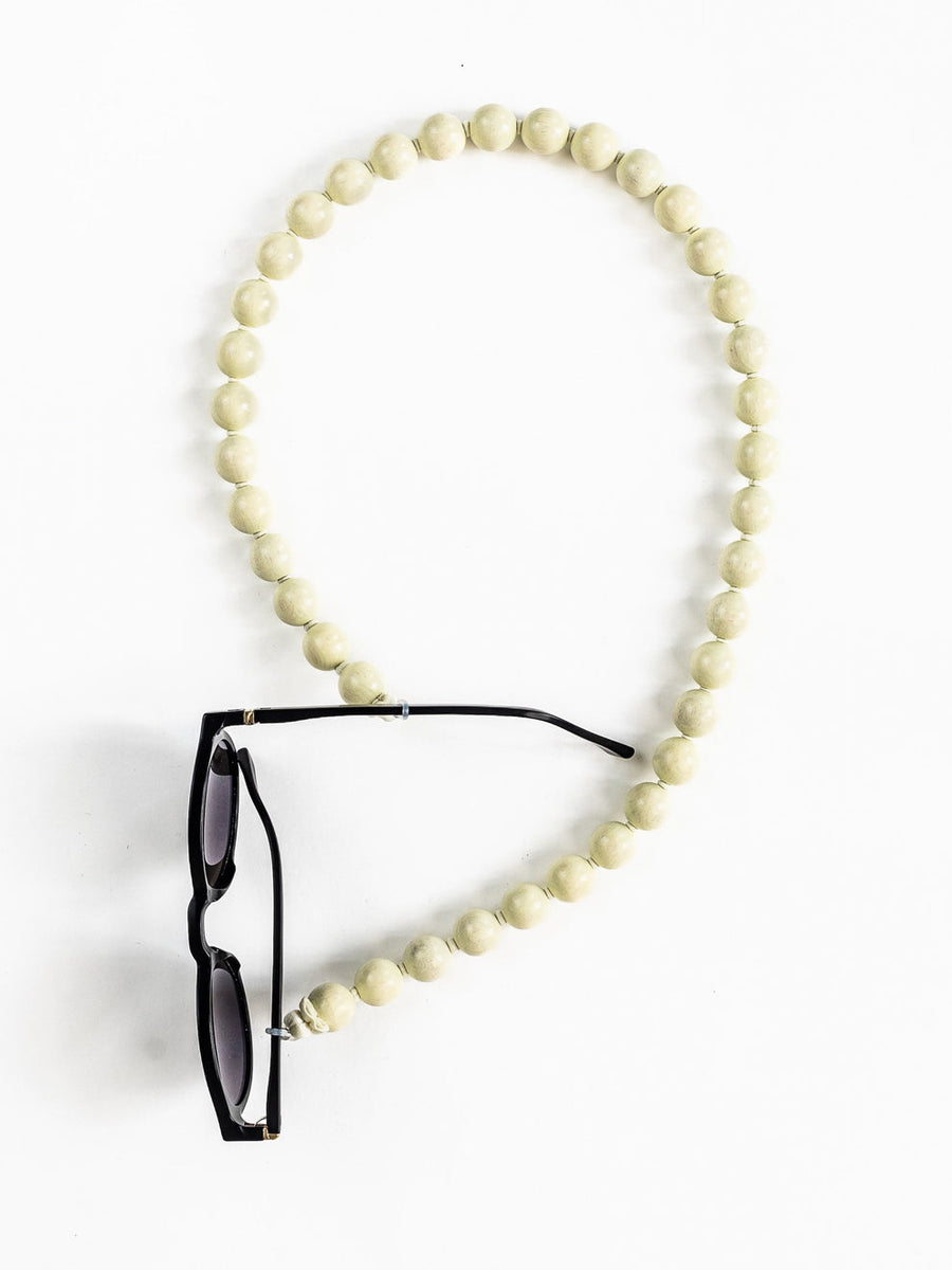 GLASSES HOLDER - BIG PERLEN - OPAL