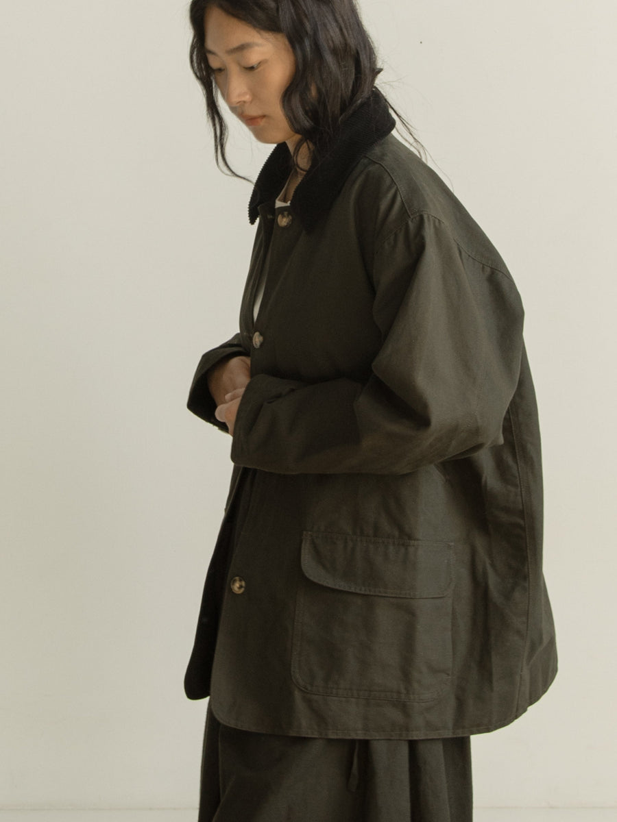 KIT FIELD COAT - BLACK FOREST