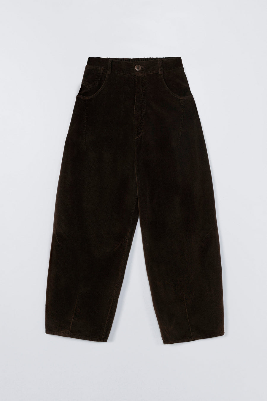 CORDUROY BAGGY PANT - BROWN