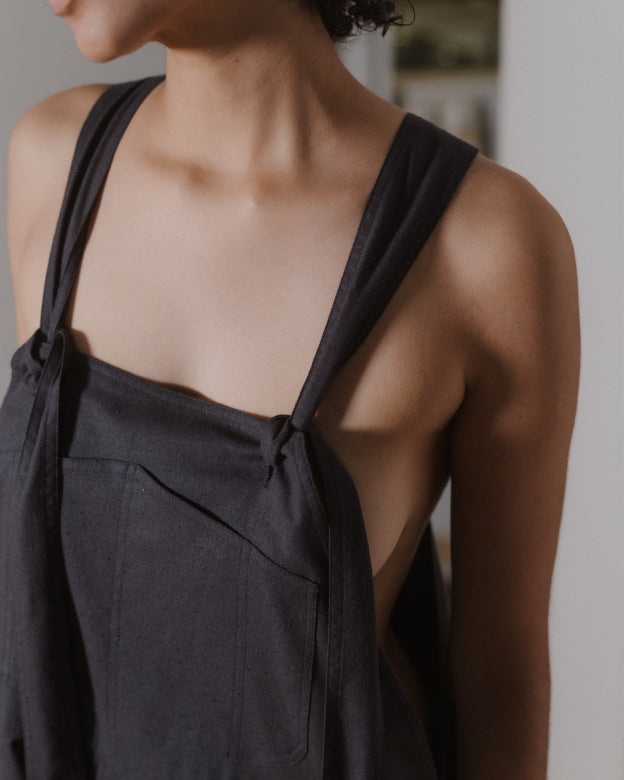 GREN OVERALLS - BRIDGE GREY