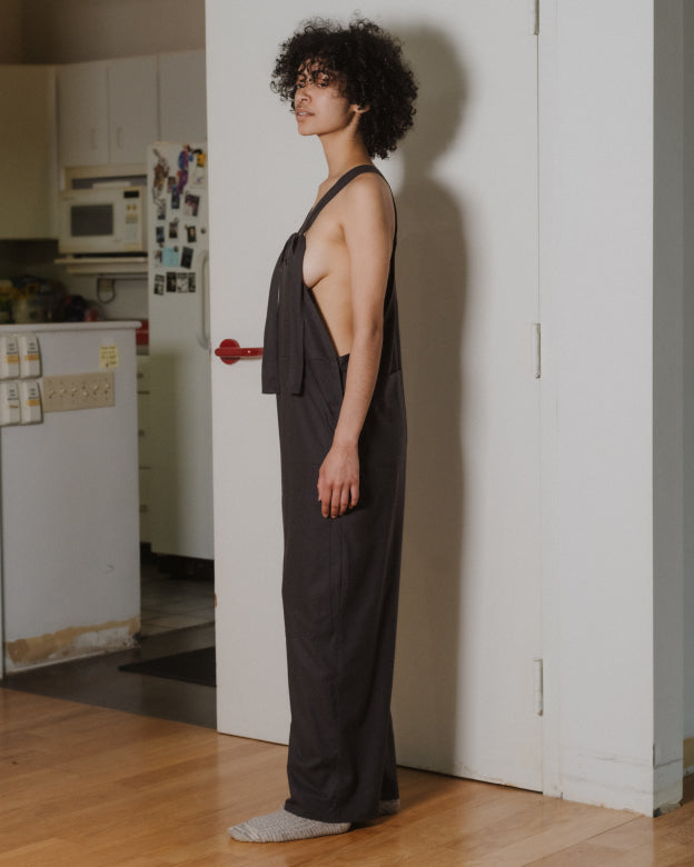 GREN OVERALLS - BRIDGE GREY