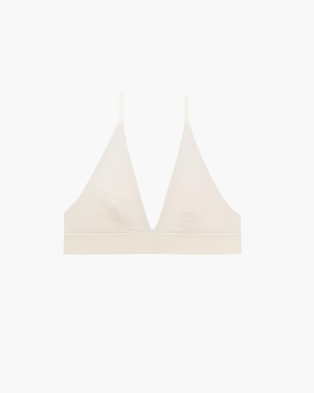 TRIANGLE BRA - BAMBOO - UNDYED