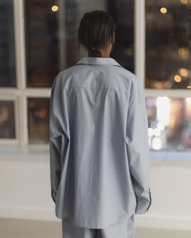 CLAUDE SHIRT - BLUE STRIPE