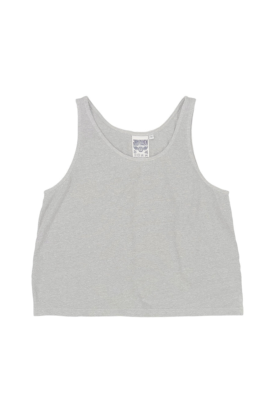 CROPPED TANK TOP - ATHLETIC GREY