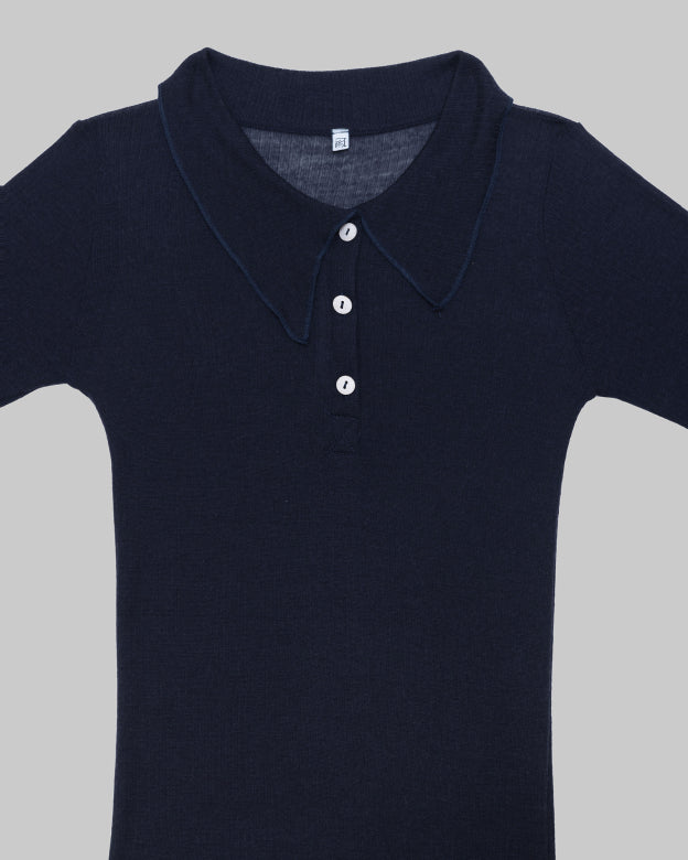 DUAL LONGLSEEVE TEE - MURANO NAVY