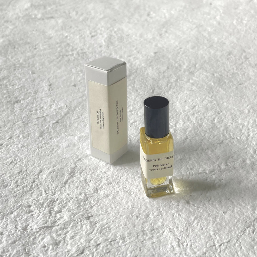 PINK PEPPER, VETIVER + PATCHOULI - PERFUME OIL