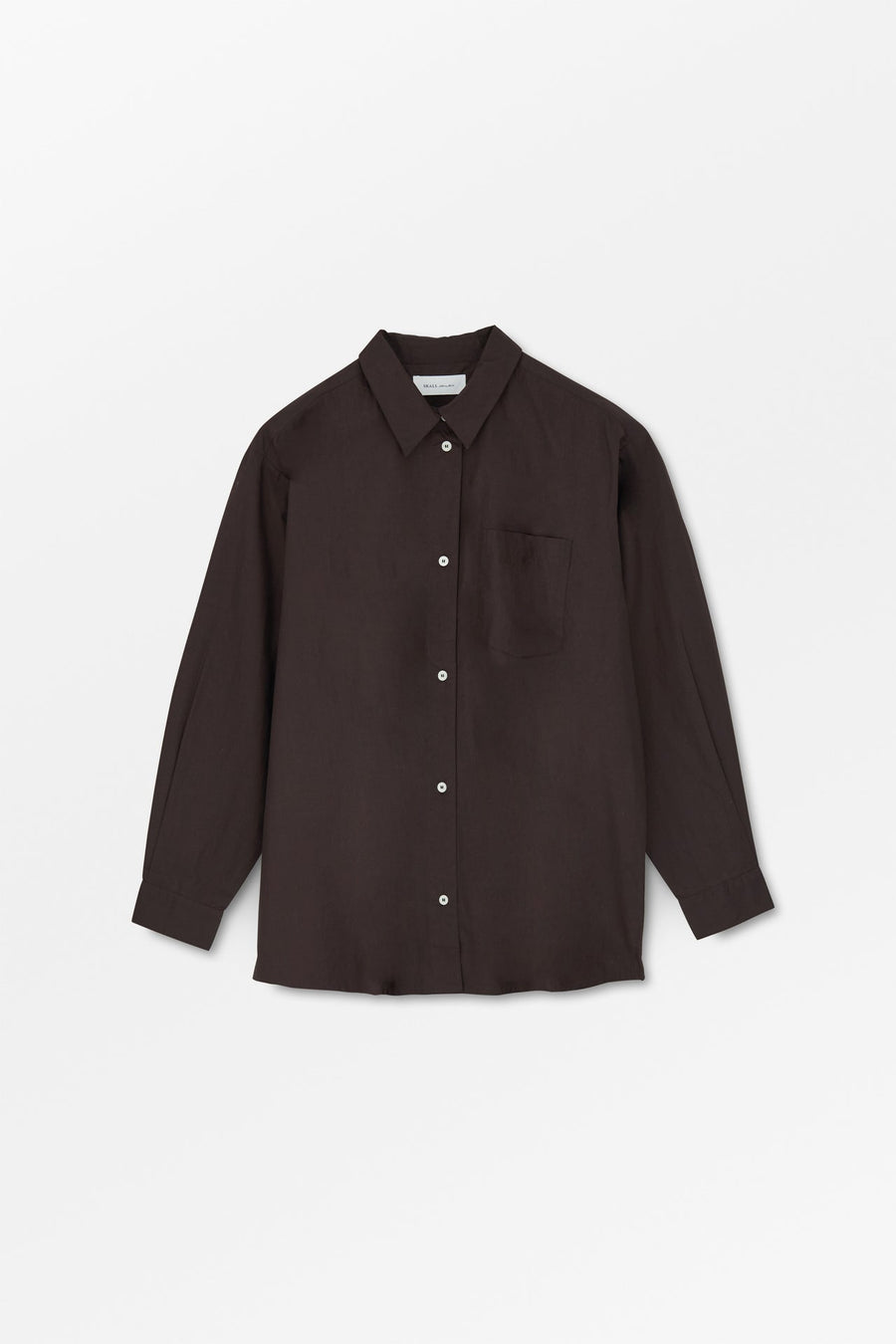 EDGAR SHIRT - DARK BROWN