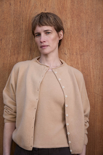 PERI SHRUNKEN CARDIGAN - MAPLE - COMING SOON!