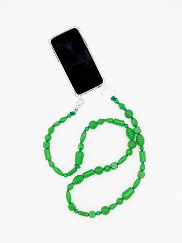 HANDYKETTE PHONE NECKLACE - BUNTER MIX - GREEN