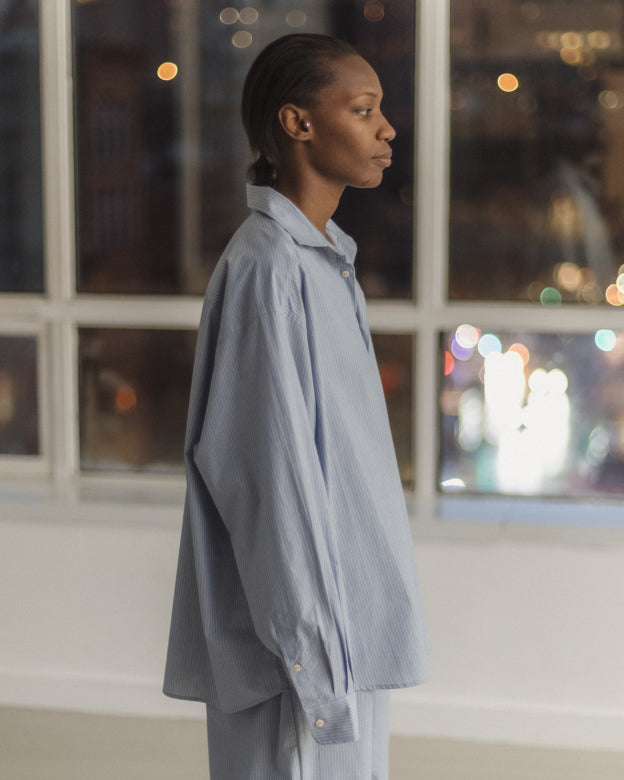 CLAUDE SHIRT - BLUE STRIPE
