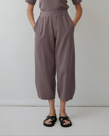 SUMMER SWEAT PANT - MUSHROOM