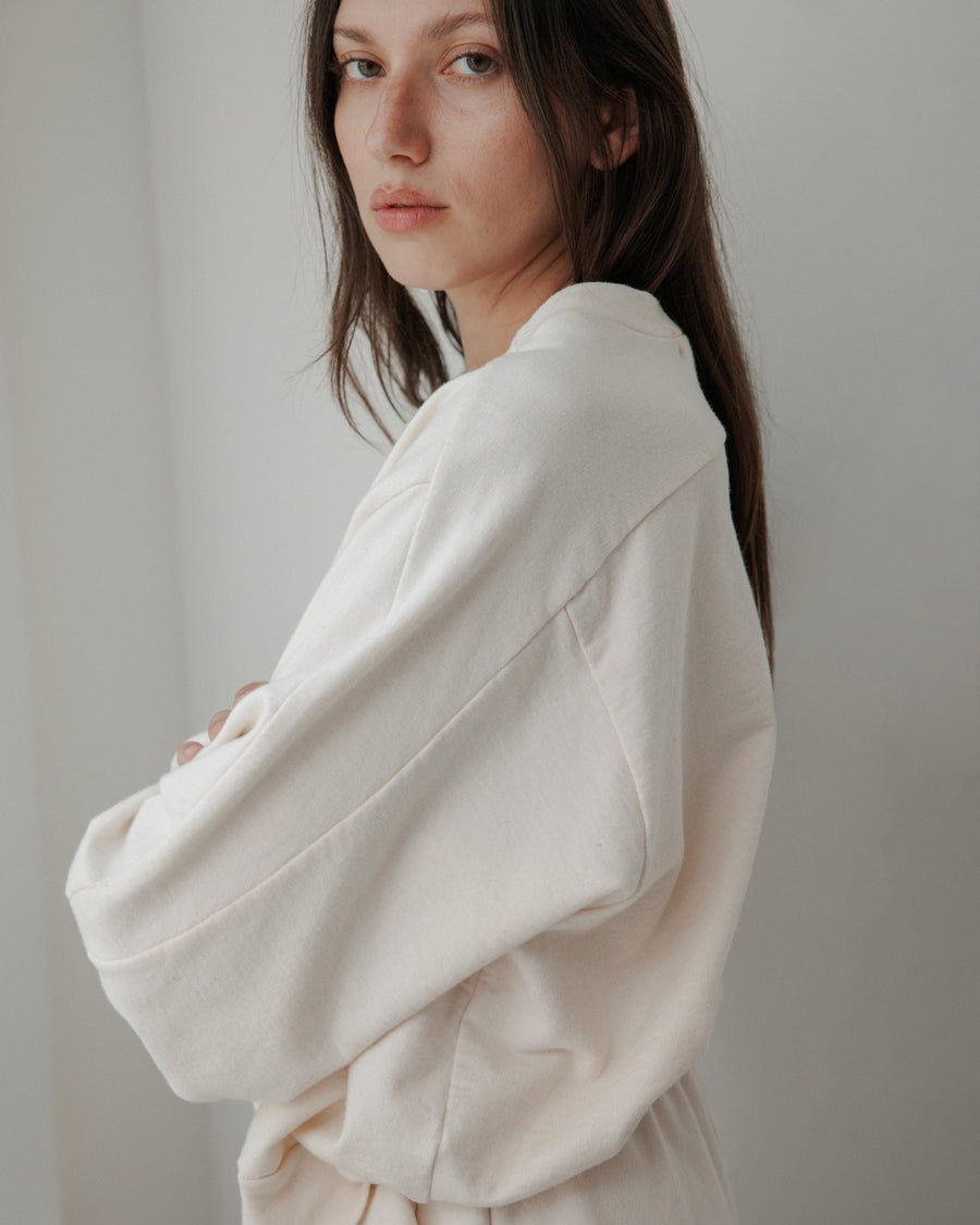 EASY SUMMER SWEATSHIRT - NATURAL