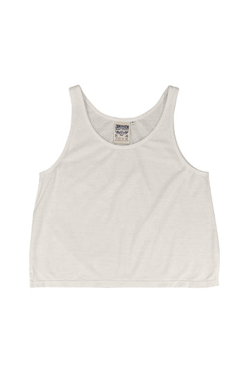 CROPPED TANK TOP - WASHED WHITE