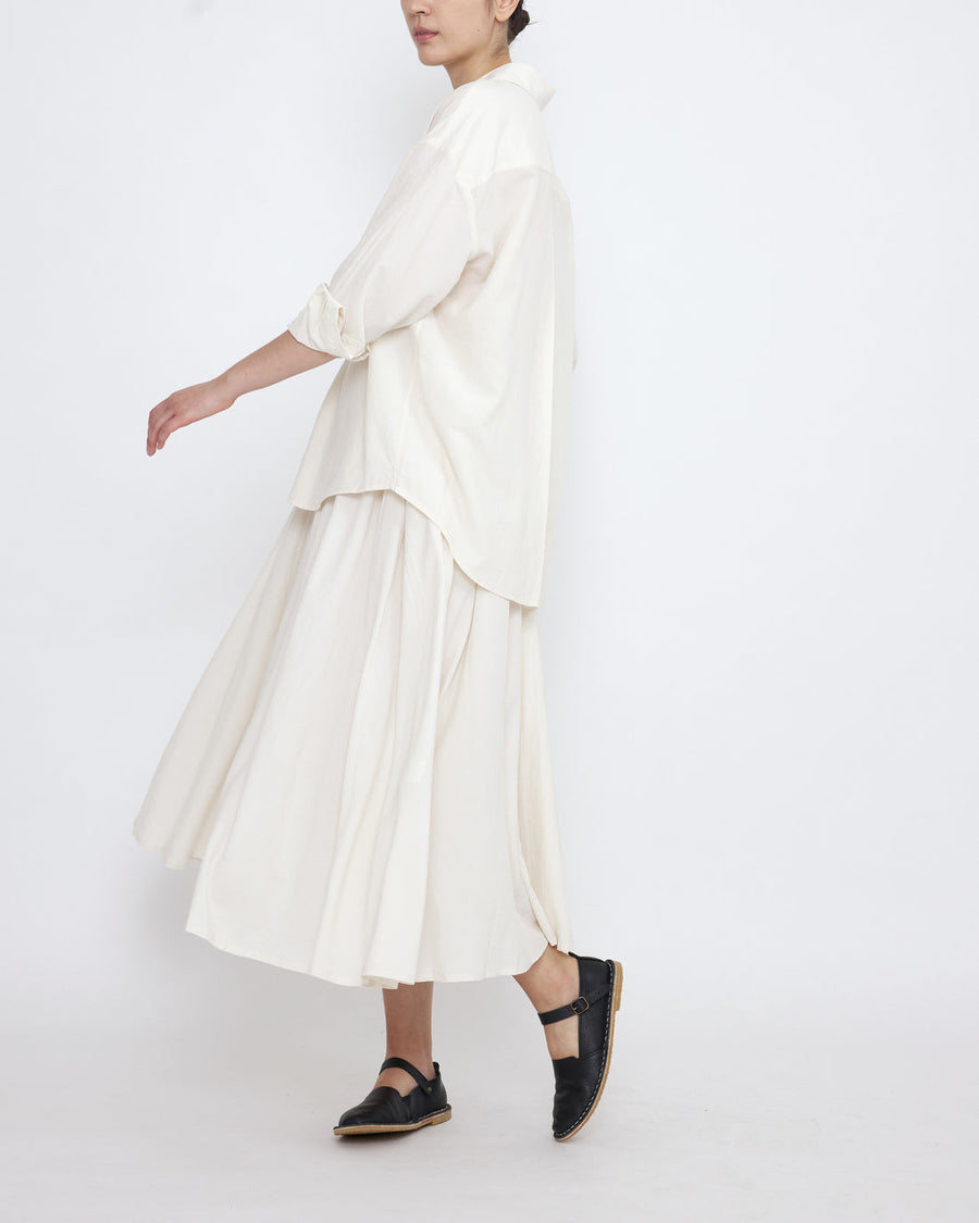 SOFT PRAIRIE SKIRT - ANTIQUE WHITE