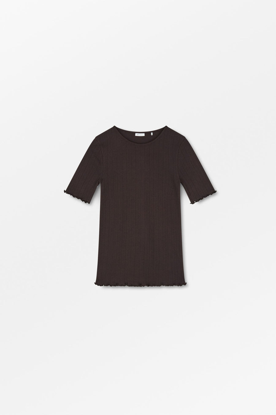 EDIE TEE - DARK BROWN