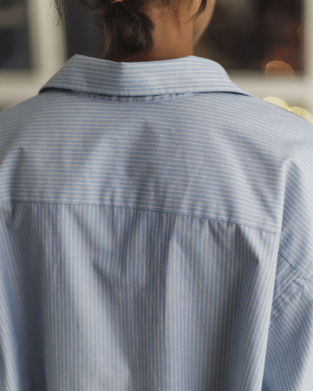 CLAUDE SHIRT - BLUE STRIPE