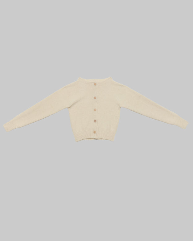 TIER CARDIGAN - CHAUME SAND