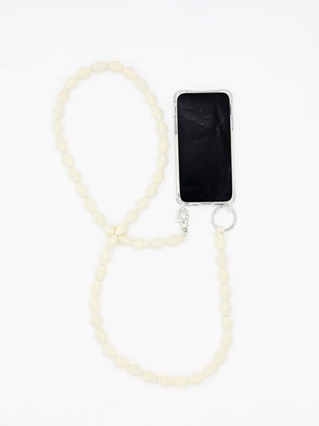HANDYKETTE PHONE NECKLACE - ZICKZACK - OPAL