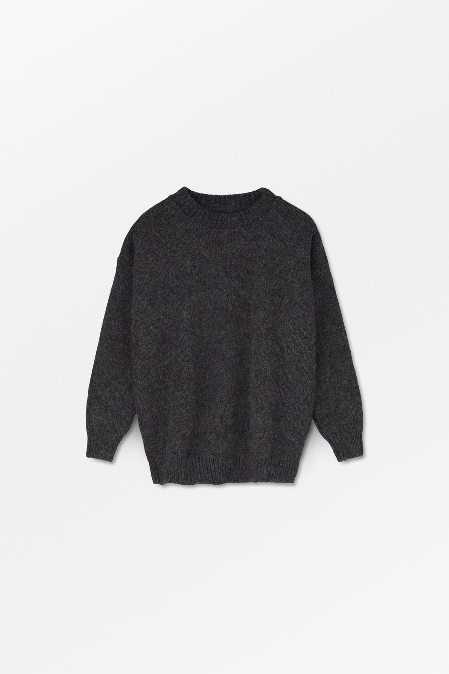 LUCY KNIT SWEATER - DARK GREY