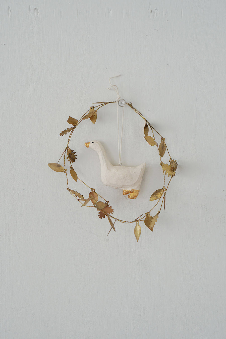 ORNAMENT - PAPER MACHE - DUCK